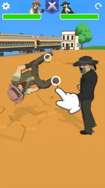 街头格斗模拟(动作格斗游戏)截图