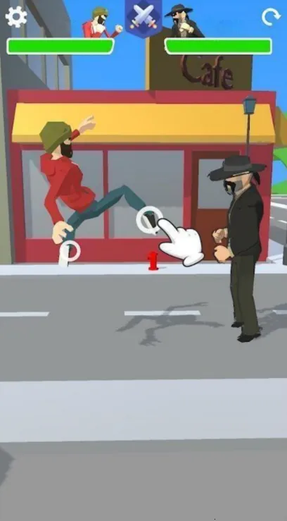 街头格斗模拟(动作格斗游戏)截图