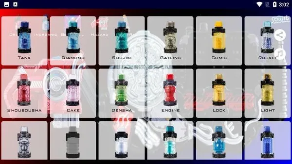 假面骑士创骑模拟器(假面骑士变身游戏)截图