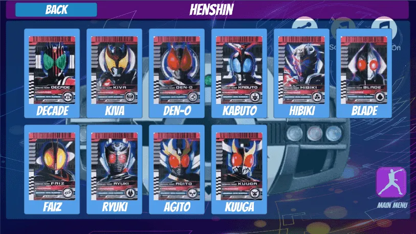 假面骑士创骑模拟器(假面骑士变身游戏)截图