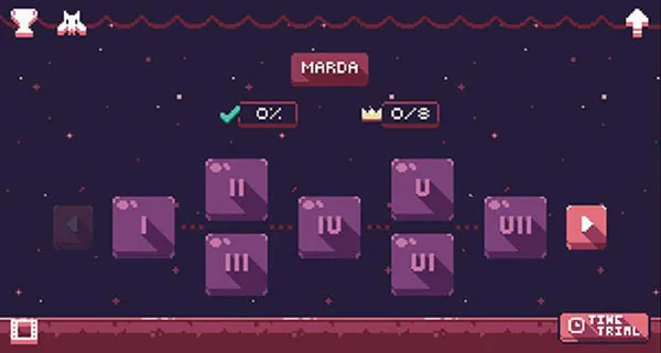 飞天萌猫(像素风闯关手游)截图