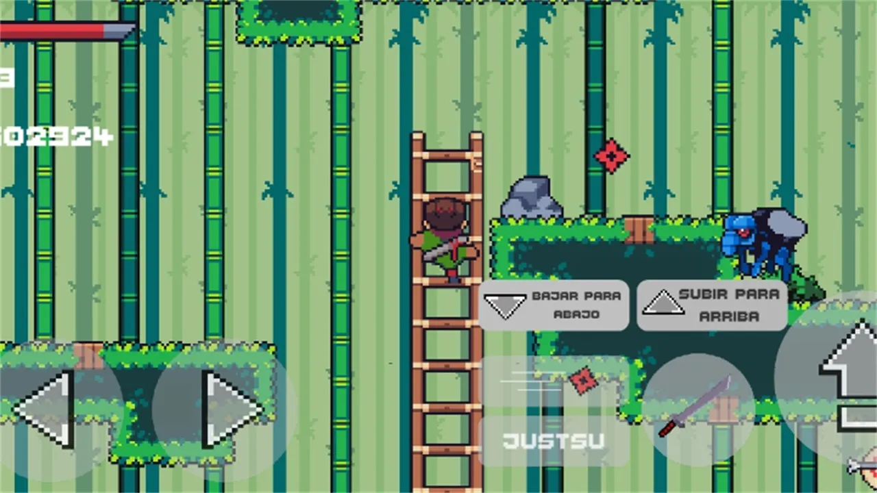 忍者佩佩(像素风冒险游戏)截图