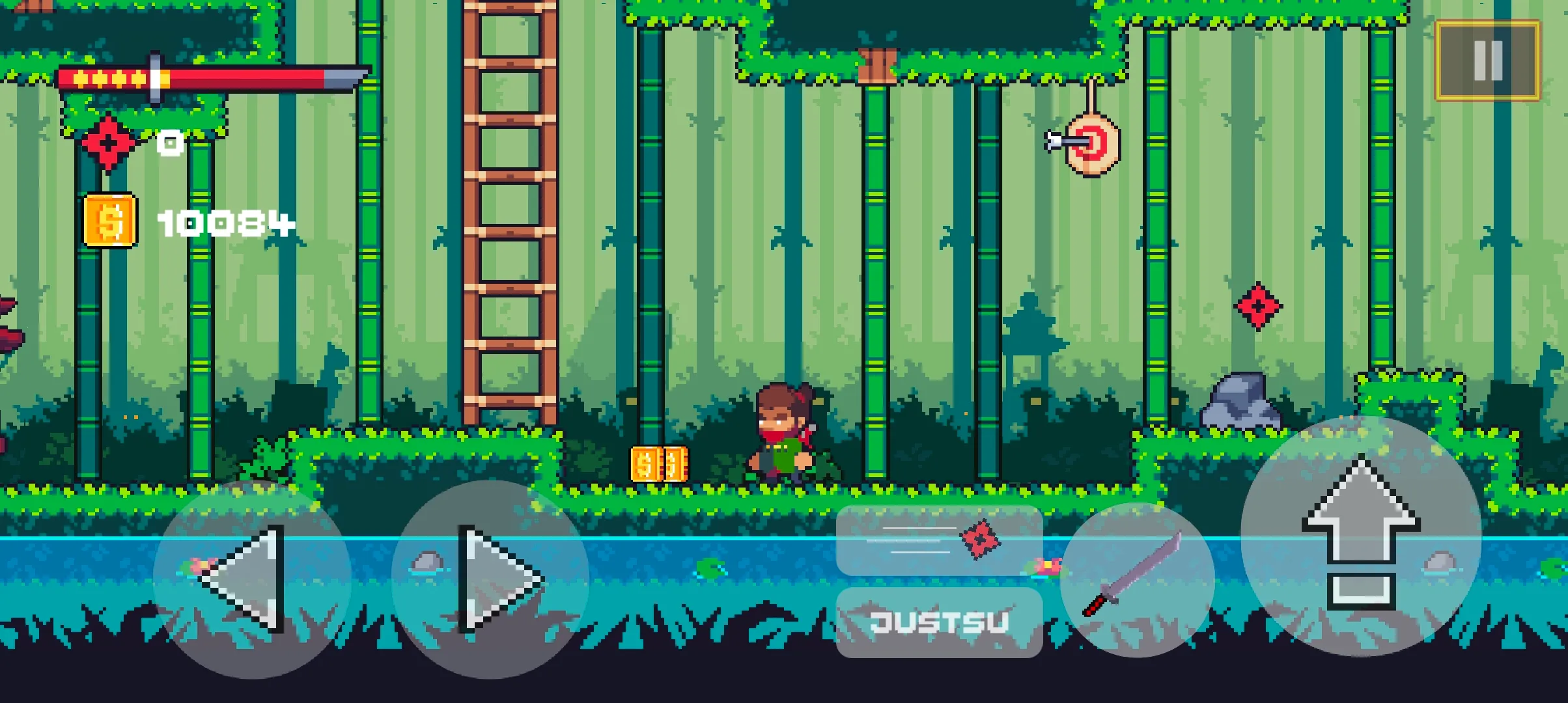 忍者佩佩(像素风冒险游戏)截图