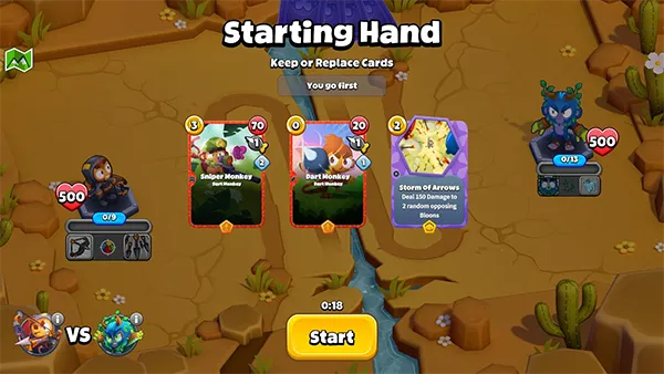 气球塔防卡牌风暴2025官方正版截图