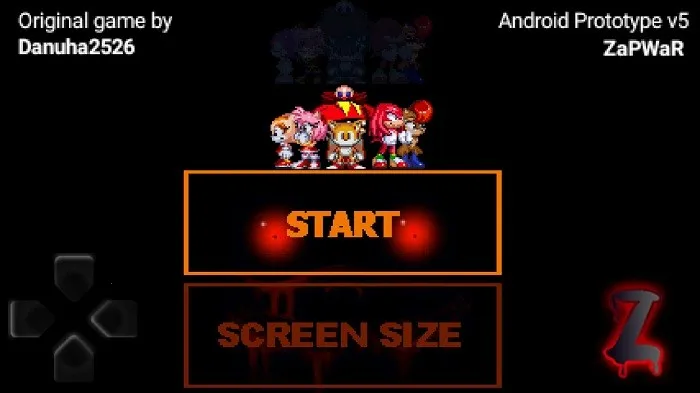 索尼克exe精神地狱(恐怖冒险游戏)截图