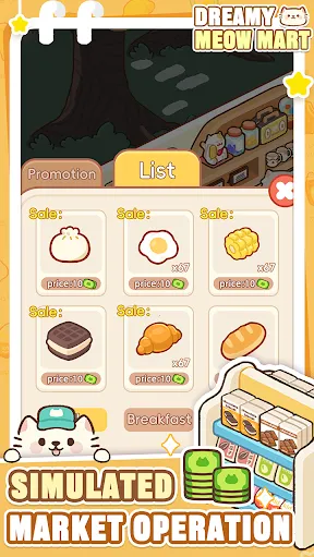 梦幻猫咪超市(猫咪超市经营游戏)截图