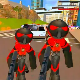 火柴人都市英雄(火柴人动作游戏)