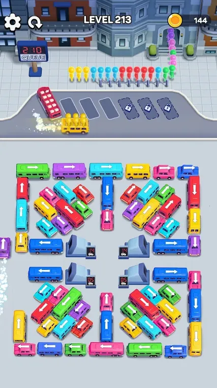 巴士迷阵(巴士益智游戏)截图