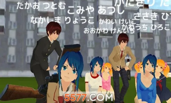 樱花校外模拟器2(高中模拟养成游戏)截图