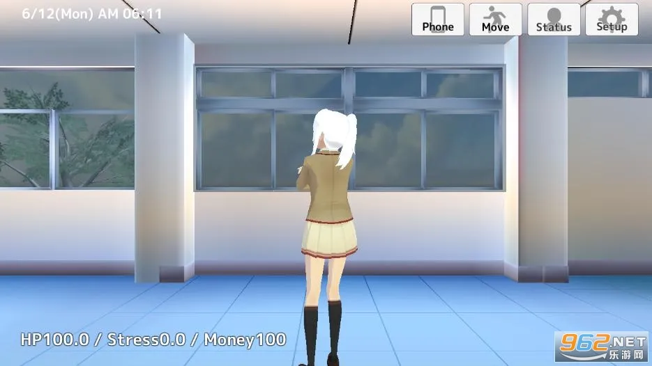 樱花校外模拟器2(高中模拟养成游戏)截图