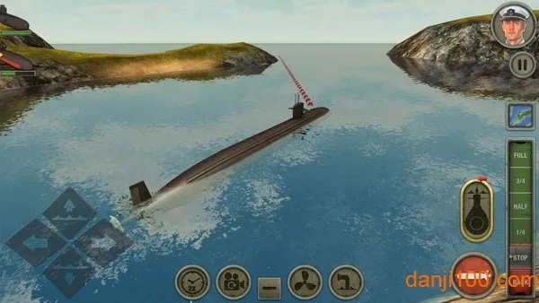 敌方水域潜艇与战舰(海战策略游戏)截图