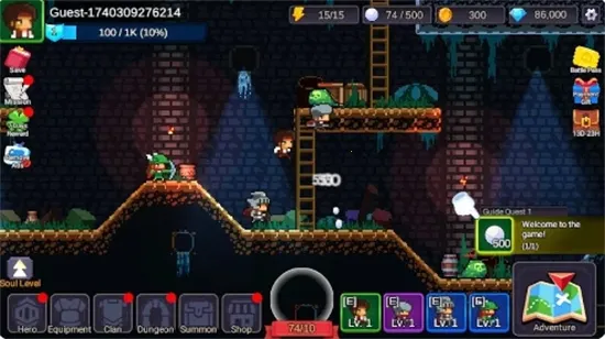 像素氏族地下城小队2025最新版本截图