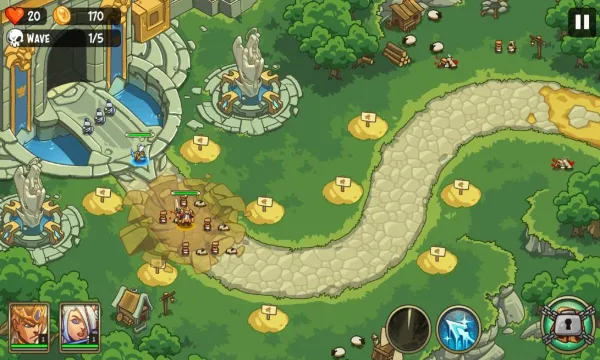 帝国战士TD英雄之战安卓版手机版截图