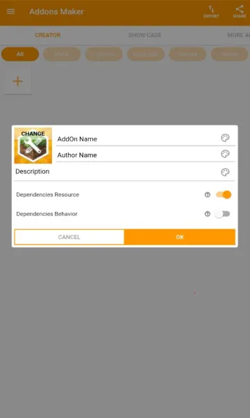 addons maker(我的世界辅助工具)截图