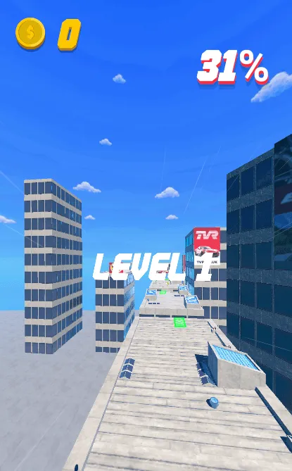 天台极限挑战(跑酷竞技游戏)截图