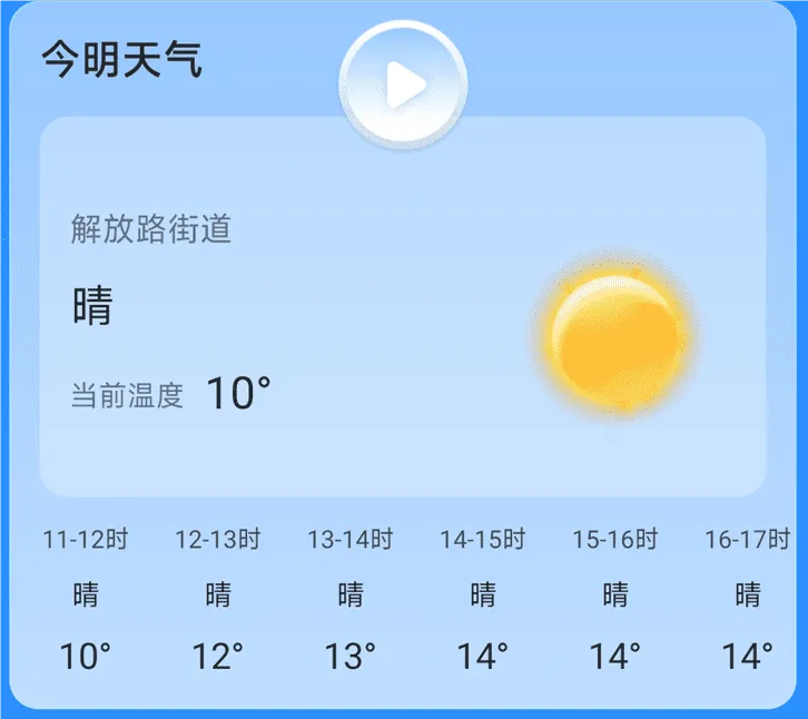 新途天气预报(天气预告软件)