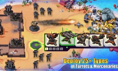 前哨站台外星人突袭(外星塔防游戏)截图