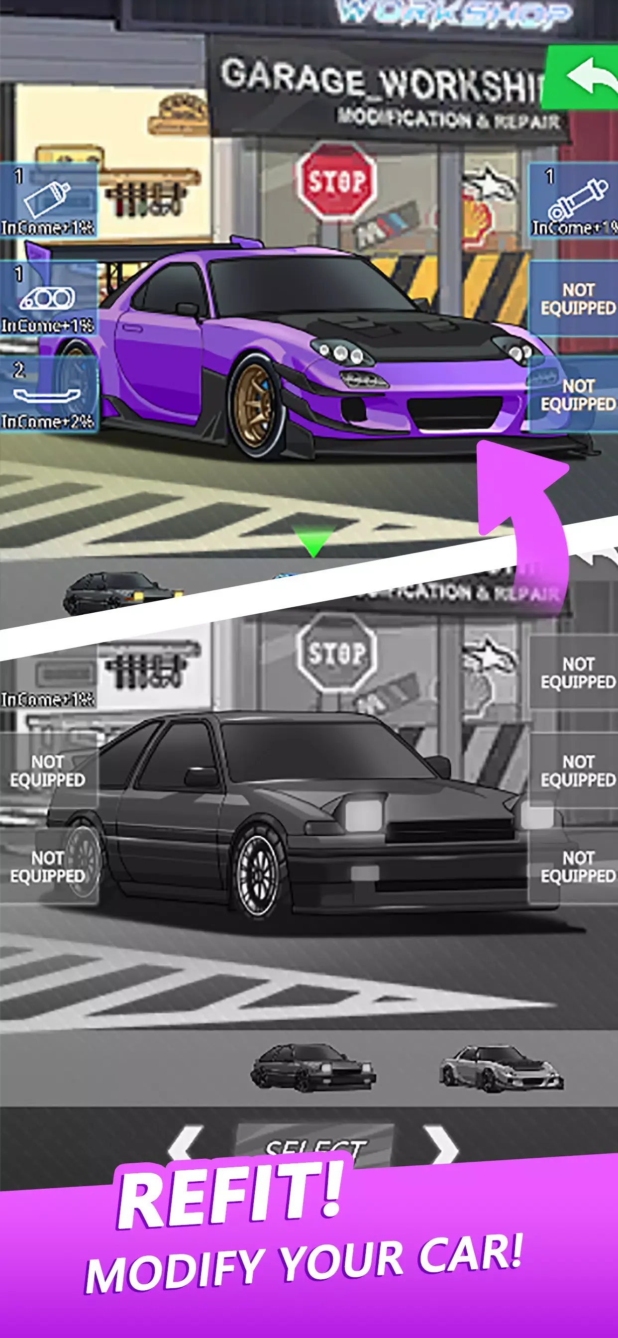 放置漂移(赛车漂移游戏)截图