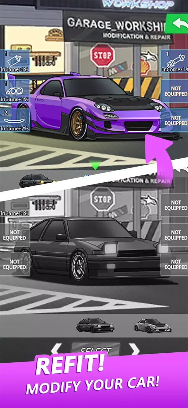 放置漂移(赛车漂移游戏)截图