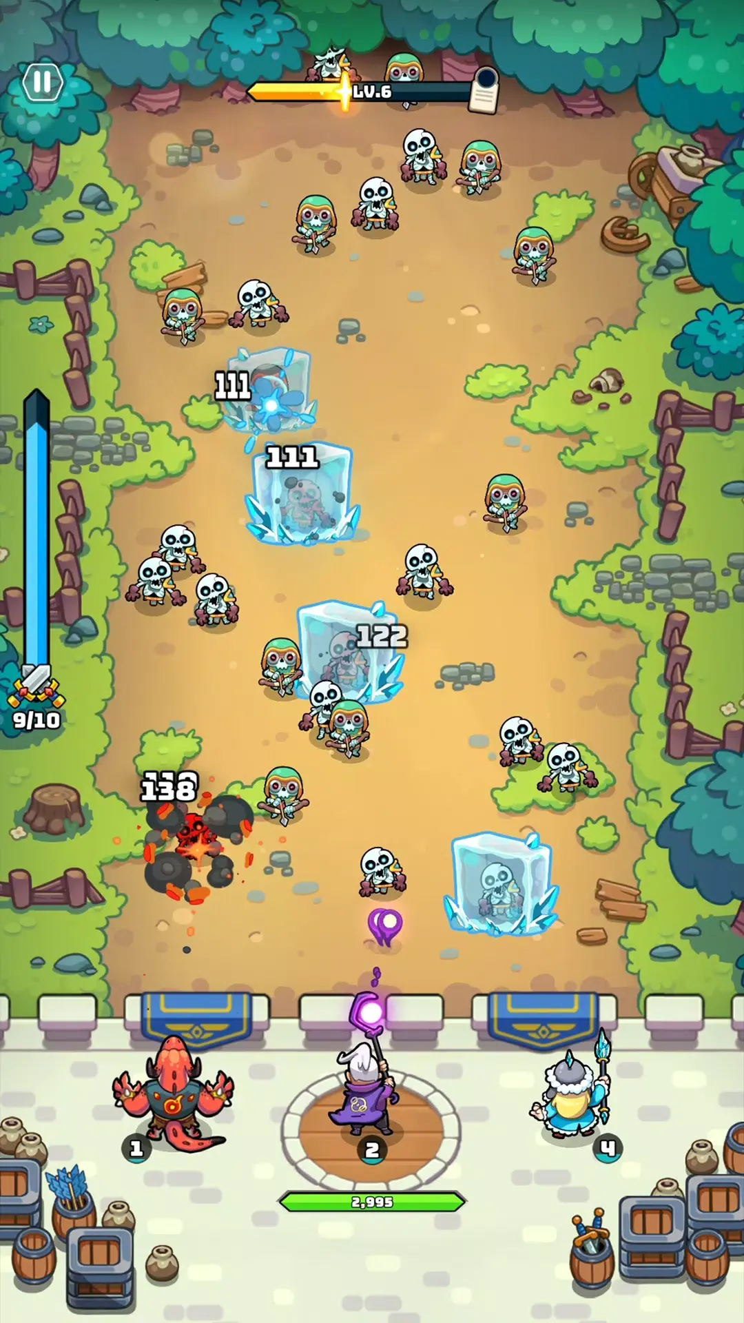 城墙守卫战(塔防策略游戏)截图