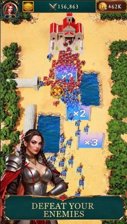 荣耀崛起对战(策略对战游戏)截图