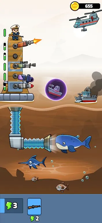 我们是海军(海上塔防游戏)截图