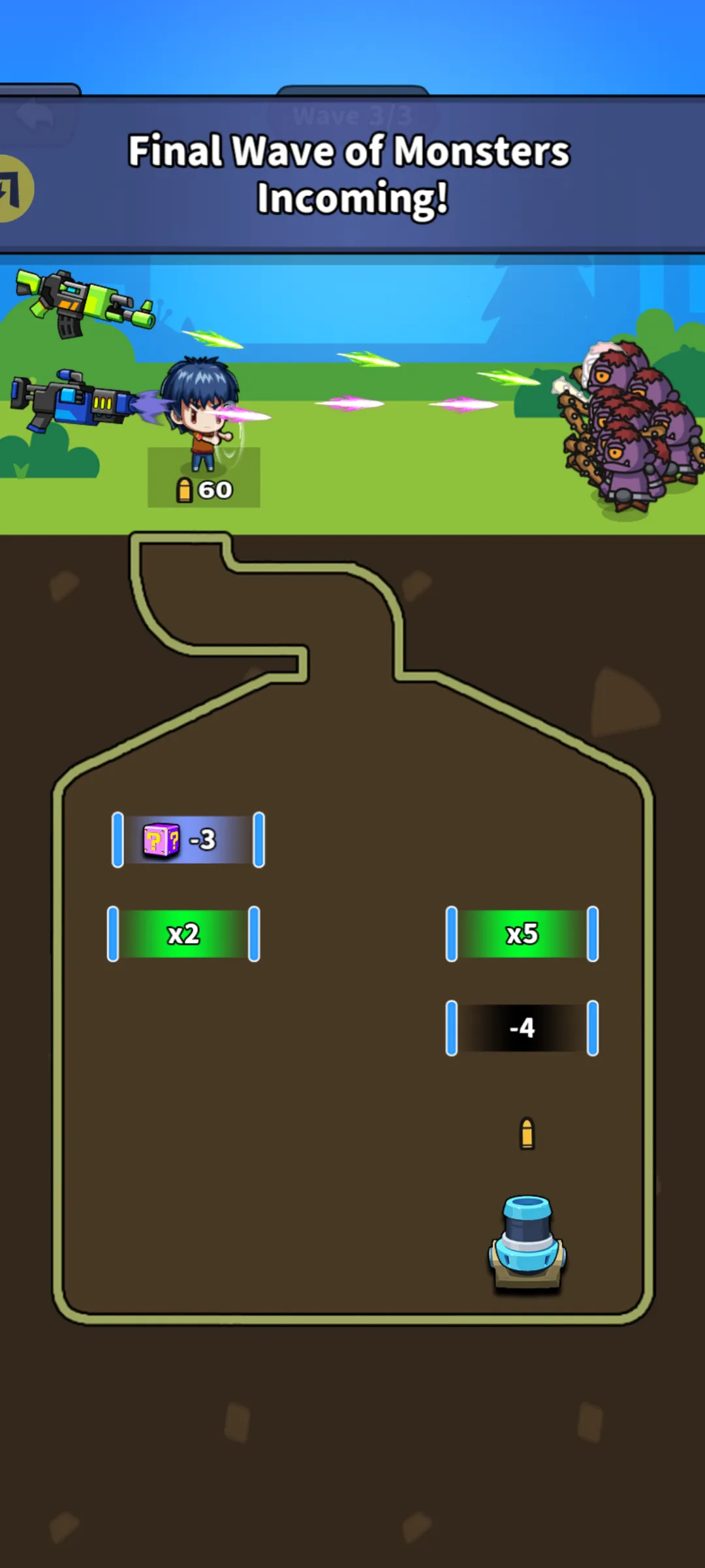 弹道突围(炮塔射击游戏)截图