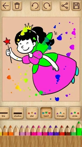 儿童画画世界(儿童绘画游戏)截图