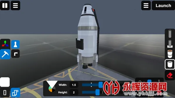 建造火箭模拟器(火箭模拟建造游戏)截图