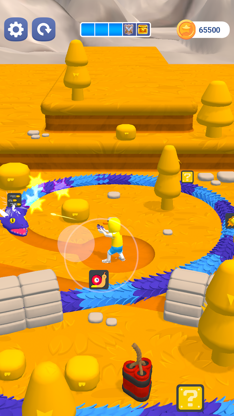 打了个蛇(射击消除游戏)截图