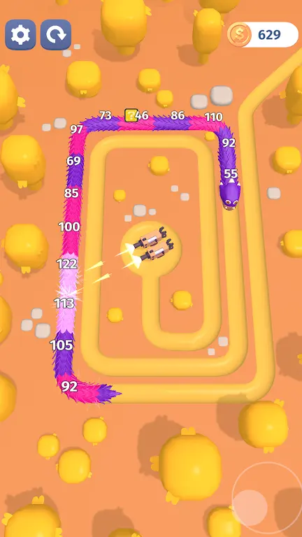 打了个蛇(射击消除游戏)截图