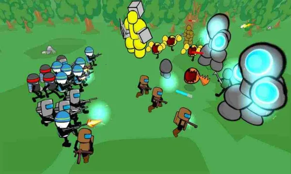 火柴人枪战模拟器(火柴人枪战游戏)截图