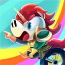 独轮车上的独角兽(独角兽闯关游戏)