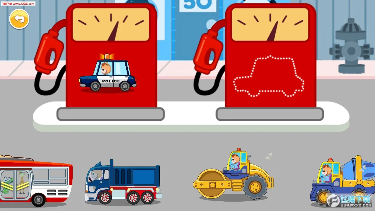 宝宝儿童汽车乐园(儿童汽车启蒙游戏)截图