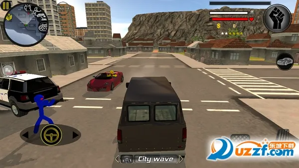 火柴人侠盗世界安卓版手机版截图