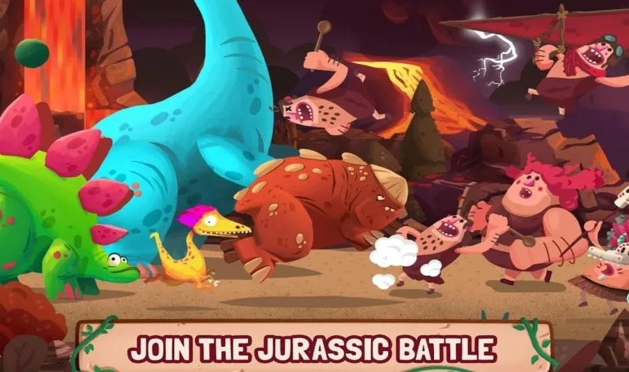 Dino Bash(恐龙保卫战游戏)截图