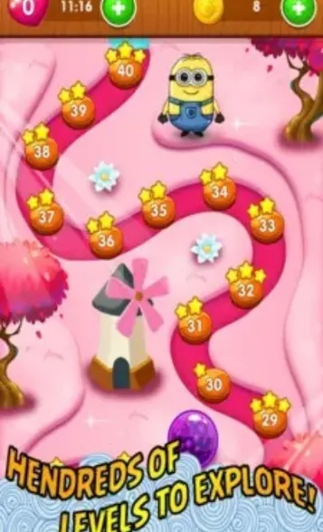 小黄人泡泡射手最新手机版截图