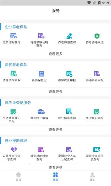 辽宁养老保险认证系统(社保服务平台)截图