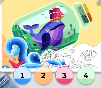 画廊涂色本和装饰2026官方正版