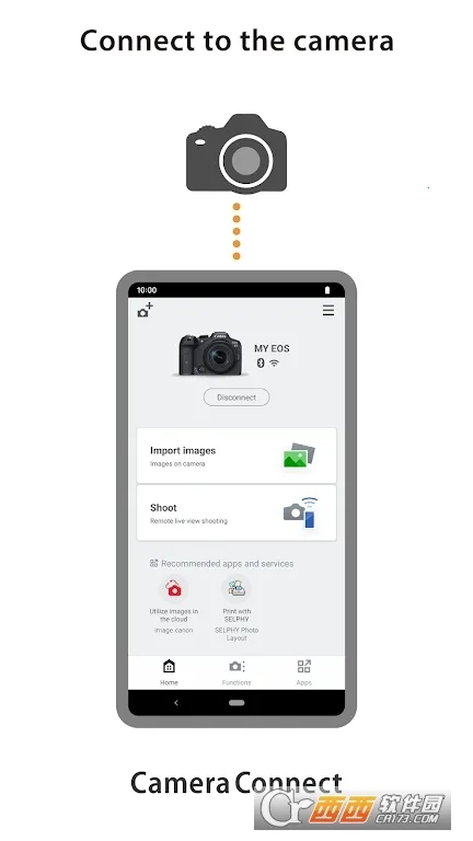佳能相机连接截图