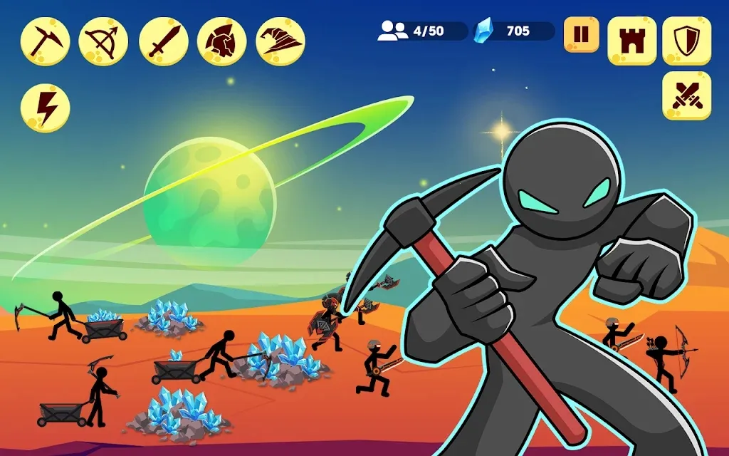 火柴人战士截图