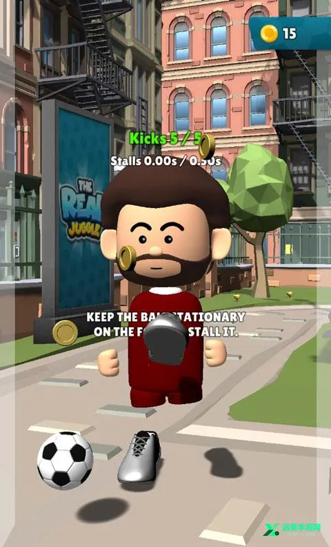 快乐颠球手 快乐颠球手