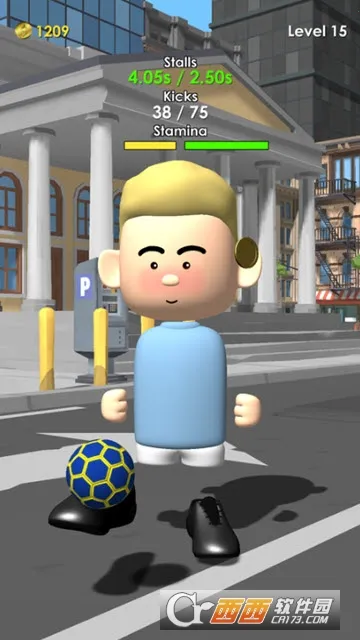 快乐颠球手截图