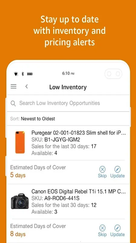亚马逊卖家截图