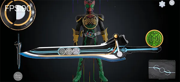 假面骑士欧兹变身模拟器截图