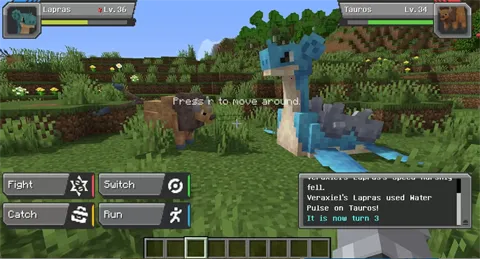 我的世界方块宝可梦截图