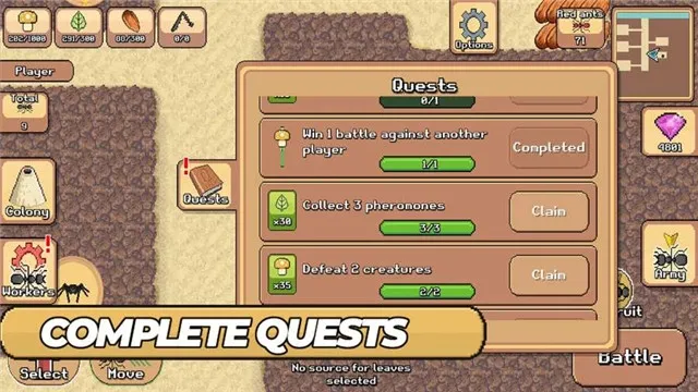 口袋蚂蚁模拟器截图