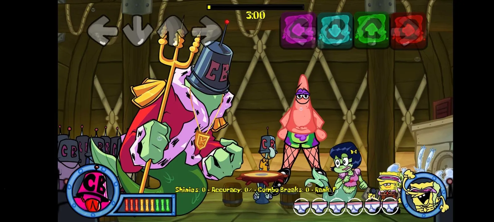 FNF海绵宝宝比奇堡模组 FNF海绵宝宝比奇堡模组