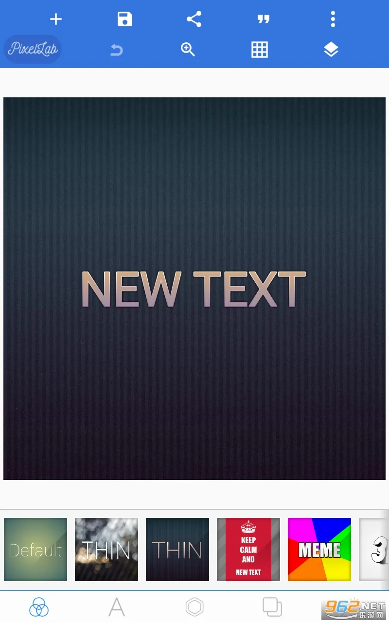 pixellab自带花字体截图