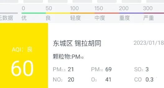 空气质量发布